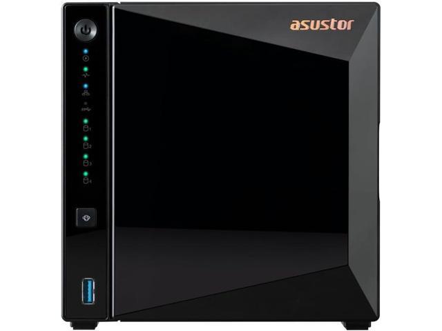 Asustor AS3304T v2 Drivestor 4 Pro Gen2 4 Bay NAS, Quad-Core 1.7GHz CPU, 2.5GbE Port, 2GB DDR4 (Diskless)