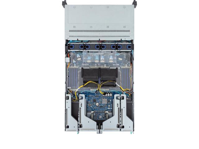 Gigabyte R283-S93 rev. AAF1 2U Rack Server Barebone - Intel Gen4/Gen5 Xeon Scalable, Dual CPU, 2x Gen5 GPUs, 12x Gen4 NVMe/SATA/SAS Bays