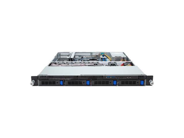 Gigabyte R123-C00 rev. AA01 1U Rack Server - AMD Ryzen 7000, 1x Gen4 M.2, 4x DIMM Slots, 4x 3.5/2.5 SATA Bays