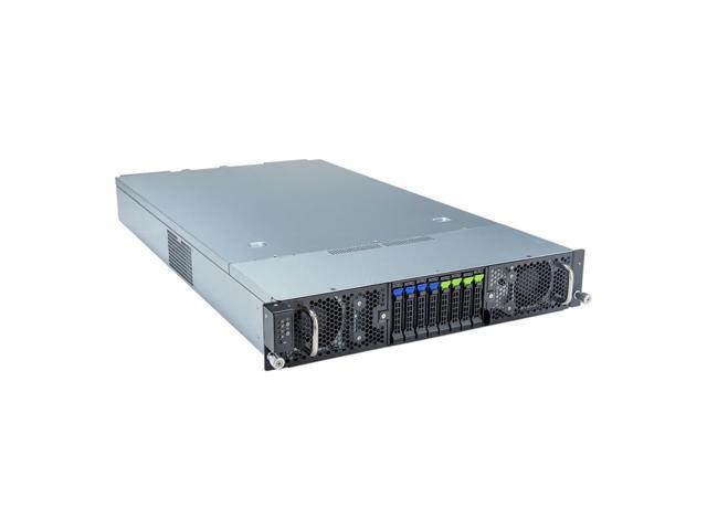 Gigabyte G293-S42 Rev. AAP1 2U Rack Server - 5th/4th Gen Intel Xeon Scalable, Dual CPU, 4+4 2.5 Gen5 NVME/SATA/SAS Slots, 8x PCIe Gen5 GPUs