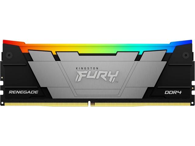 Kingston KF432C16RB2AK2/16 Fury Renegade RGB 16GB 3200MT/s DDR4 CL16 DIMM (Kit of 2) Desktop Gaming Memory