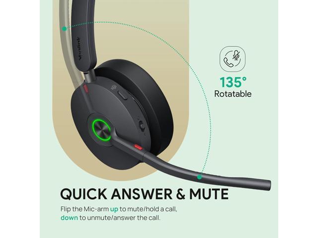 Yealink BH74 Teams USB-C/A Wireless Headset 1208678