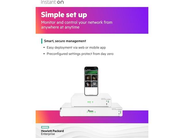 HPE Networking Instant On SG1004 Secure Gateway 4-port Gigabit S0G33A#ABA