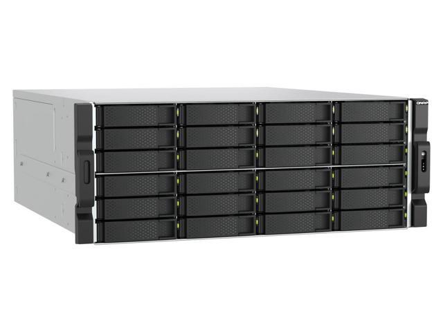 QNAP TS-H2477AXU-RP-R7-32G-US 4U 24-Bay QuTS hero NAS, AMD Ryzen 7000 series 8C16T, 32GB DDR5 non-ECC,2 x 550W redundant