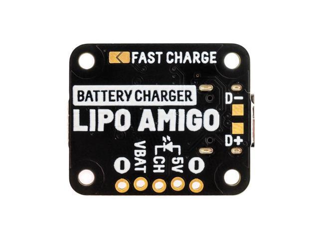 Pimoroni PIM611 LiPo Amigo (LiPo/LiIon Battery Charger) LiPo Amigo, convenient USB-C
