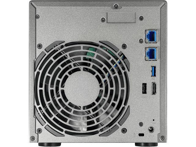 Asustor AS6704T v2 Lockerstor 4 Gen2+ 4 Bay NAS - Quad-Core 2.0GHz CPU - 2x5GbE - 4GB RAM DDR4 - 4x M.2 SSD Slots (Diskless)