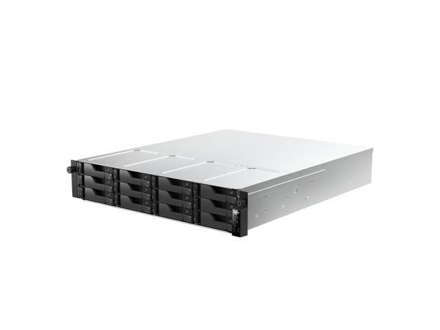 Asustor AS7212RDX Lockerstor 12 Pro Gen2 12 Bay NAS, Octa-Core 3.8GHz, 2x10GbE, 16GB DDR5, 2U Rackmount Server (Diskless)