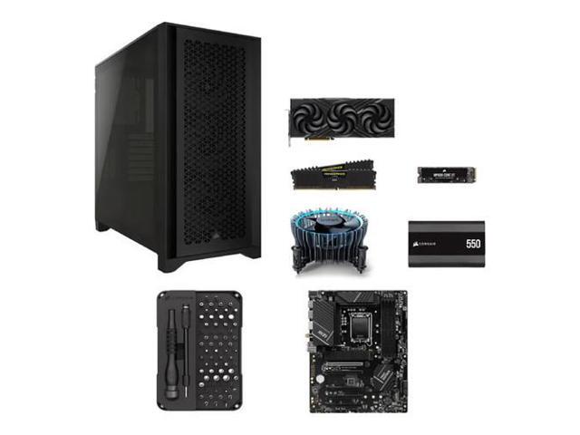 Corsair CS-9070001-CHA CLUB BUILD KIT - mid tower Core i5 i5-14400F 2.5 GHz - 16 GB - SSD 1 TB