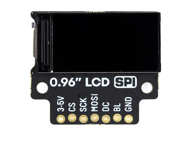 Pimoroni PIM436 0.96' SPI Colour LCD (160x80) Breakout 2:1 widescreen aspect ratio (IPS),works w/Raspberry Pi or Arduino