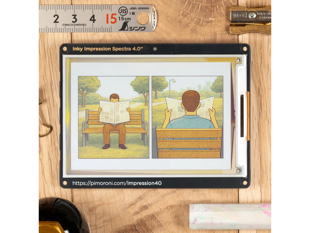 Pimoroni PIM773 Inky Impression 7.3' ePaper displays by Pimoroni