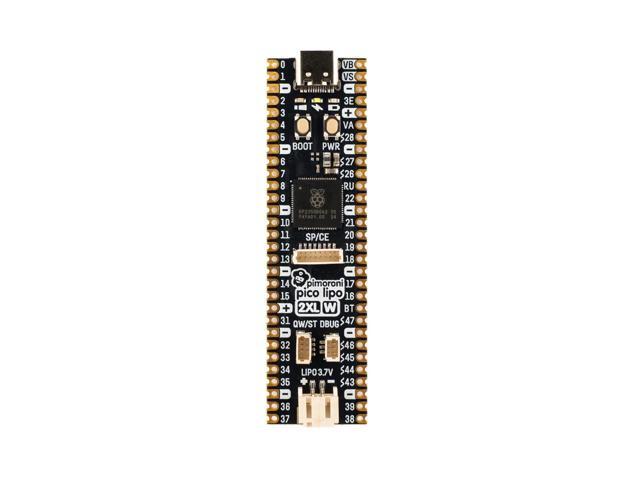 Pimoroni PIM776 Pico LiPo 2 XL W RP2350-powered board with 16MB of flash, 8MB of PSRAM, USB-C, wireless / Bluetooth