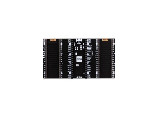 Pimoroni PIM556 PICO Omnibus Dual Expander attach two add-ons to a single Raspberry Pi Pico