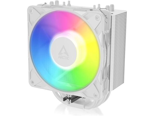 ARCTIC ACFRE00199A Freezer 36-S A-RGB CPU Cooler White, Intel & AMD, P12 Pro 120mm Fan, MX-7 Included -White