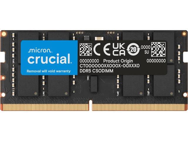 Crucial CT16G64C52CS5 16GB DDR5-6400 CSODIMM Faster Next-Gen support for Ai, Laptop Memory