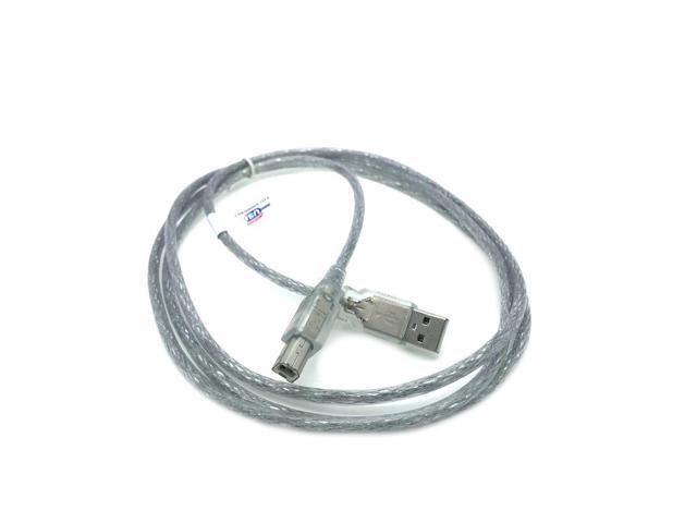 Kentek 6 Feet FT USB PC Cable Cord For BLUE MICROPHONE SNOWBALL iCE USB Condenser Clear