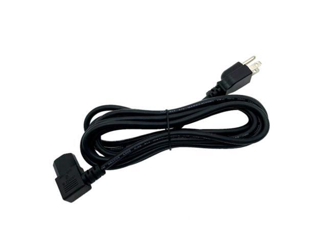 Kentek 10 Feet Right 90 Degree AC Power Cable Cord For MACKIE THUMP Series TH-12A 2-Way Powered Loudspeaker