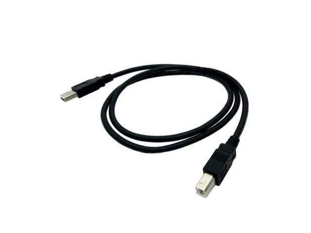 Kentek 3 Feet FT USB Cable Cord For M-AUDIO Keyboard Controller KEYSTATION MINI 32 49 61 88 Black