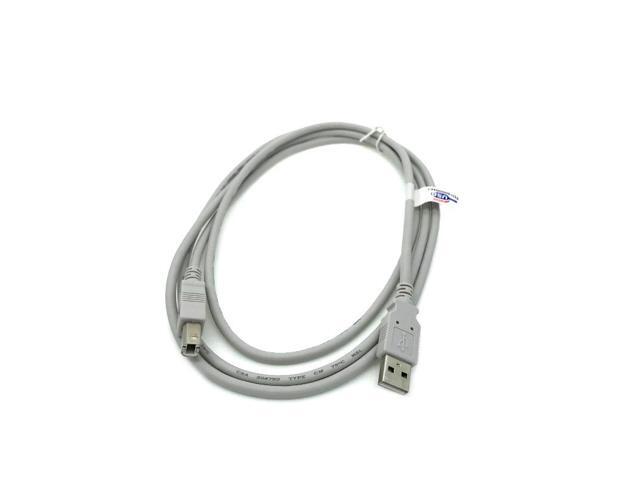 Kentek 6 Feet FT USB Cable Cord For BROTHER HL-L2370DW MFC-J6930DW MFC-J6935DW MFC-L5900DW Printer Beige
