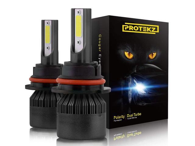 Protekz 6000K LED Headlight Kit for 2009-2014 Nissan GT-R H9 High Beam Conversion 12000LM Led Light Bulbs Kits