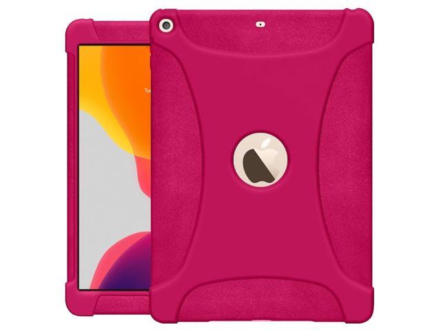 AMZER Shockproof Rugged Silicone Skin Jelly Case for Apple iPad 10.2/iPad 8th Generation 10.2 inch