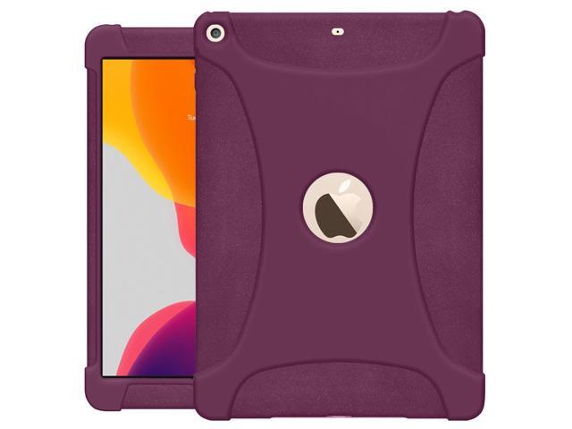AMZER Shockproof Rugged Silicone Skin Jelly Case for Apple iPad 10.2/iPad 8th Generation 10.2 inch