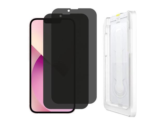 AMZER Privacy Tempered Glass Screen Protector for iPhone 13/ iPhone 13 Pro with Easy Install Kit (pack of 2)