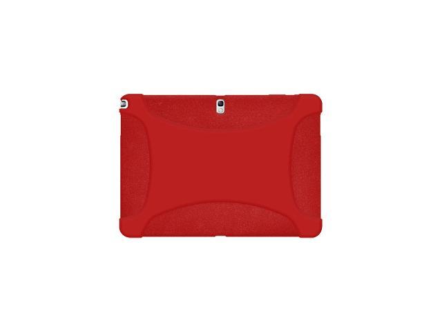 Amzer Silicone Skin Fit Jelly Case Cover For Samsung GALAXY Note 10.1 2014 Edition/ SM-P6000/ 10.1 SM-P601- Red