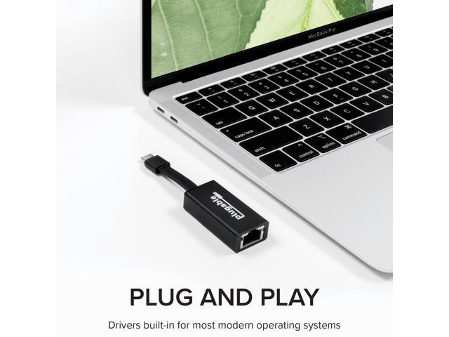 Plugable USB-C to Ethernet Adapter, Fast and Reliable Gigabit Speed - image 4