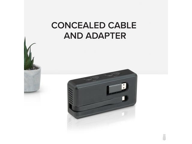 Plugable USB 3.0 and USB-C 4K DisplayPort and HDMI Dual Monitor Adapter with Ethernet - image 5