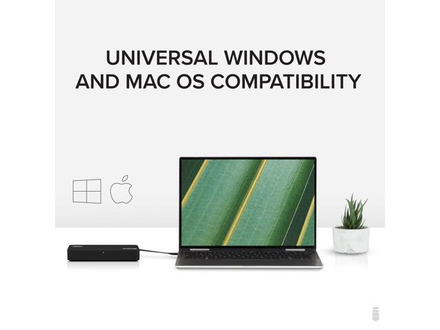 Plugable USB 3.0 and USB-C 4K DisplayPort and HDMI Dual Monitor Adapter with Ethernet - image 6