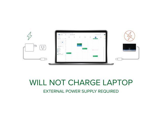 Plugable USB-C Cube Mini Docking Station, Compatible with Thunderbolt 3 Ports and Specific USB-C Systems - image 5