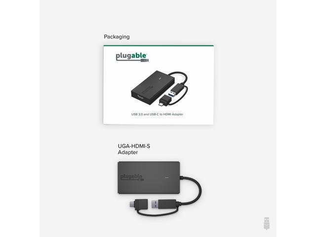 Plugable USB-C to HDMI Adapter, Universal Video Graphics Adapter for USB 3.0 and USB-C - image 6