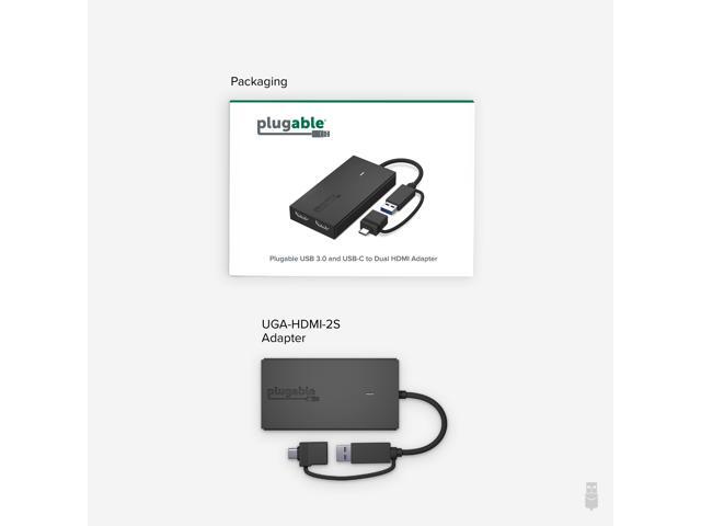 Plugable USB-C or USB 3.0 to Dual HDMI Adapter - image 6