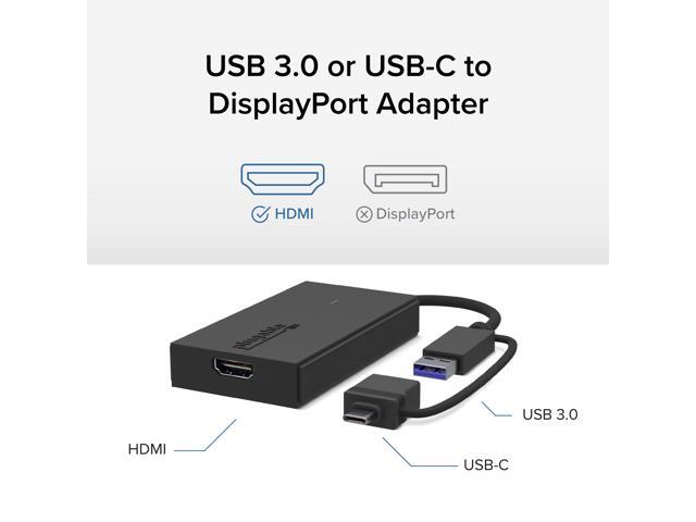 Plugable USB-C to HDMI Adapter, Universal Video Graphics Adapter for USB 3.0 and USB-C - image 2
