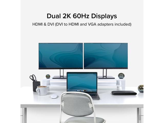 Plugable USB 3.0 Universal Laptop Docking Station for Windows - image 3