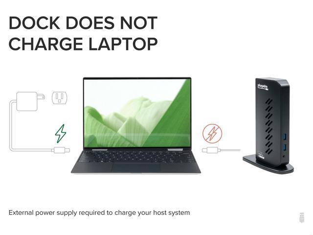 Plugable Universal Docking Station for Dual 4K Monitors - image 5