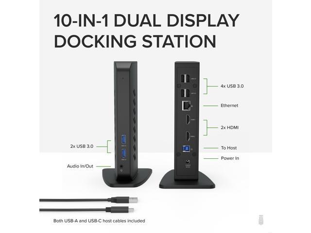 Plugable Dual Monitor Universal Docking Station - image 2