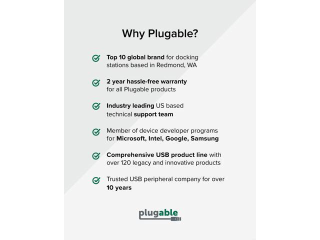 Plugable 140W USB-C Charger, GaN Wall Charger for Laptop, PD 3.1 Power Adapter - image 7