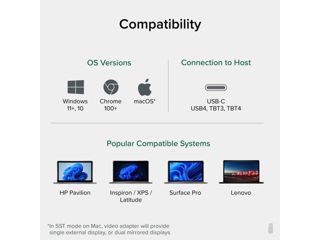 Plugable USB-C to HDMI Adapter for Dual Monitors 4K 60Hz - image 4