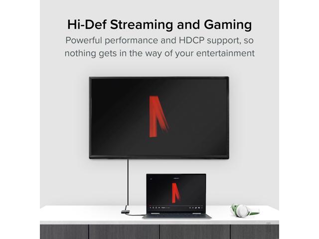 Plugable USB-C to HDMI Adapter for Dual Monitors 4K 60Hz - image 6