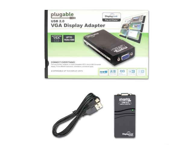 Plugable USB 2.0 to VGA Video Graphics Adapter for Multiple Monitors up to 1920x1080 - image 2