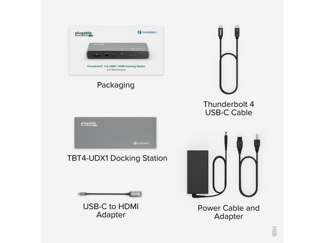 Plugable Thunderbolt 4 & USB4 HDMI Docking Station with 96W Charging - image 7