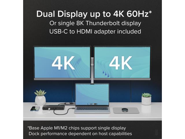 Plugable Thunderbolt 4 & USB4 HDMI Docking Station with 96W Charging - image 3