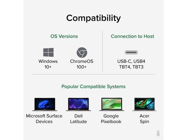 Plugable USB-C Dual HDMI Display Docking Station with 65W Laptop Charging - image 5