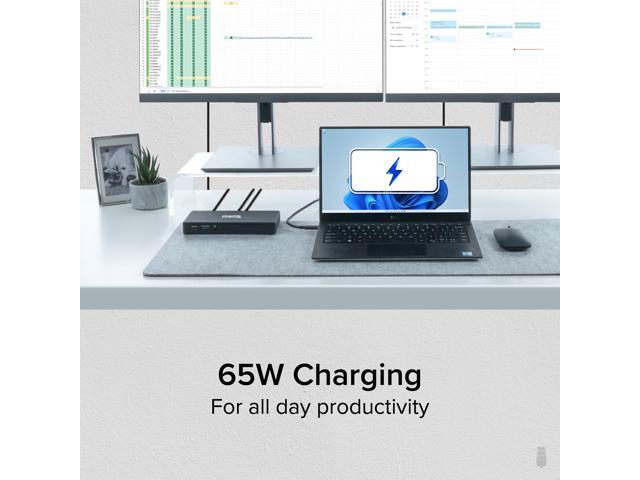 Plugable USB-C Dual HDMI Display Docking Station with 65W Laptop Charging - image 6