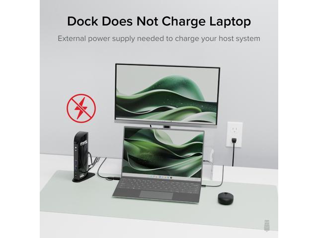 Plugable USB 3.0 Universal Dual Monitor Docking Station - image 5