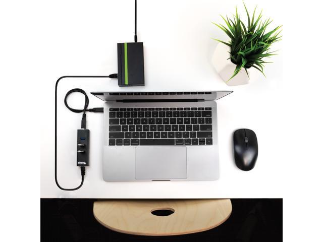 Plugable USB Hub with Ethernet, 3 Port USB 3.0 Bus Powered Hub with Gigabit Ethernet - image 7