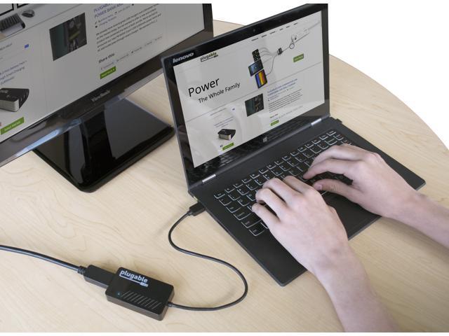 Plugable USB 3.0 to DisplayPort 4K DisplayLink Video Graphics Adapter for Multiple Monitors up to 3840x2160 - image 2