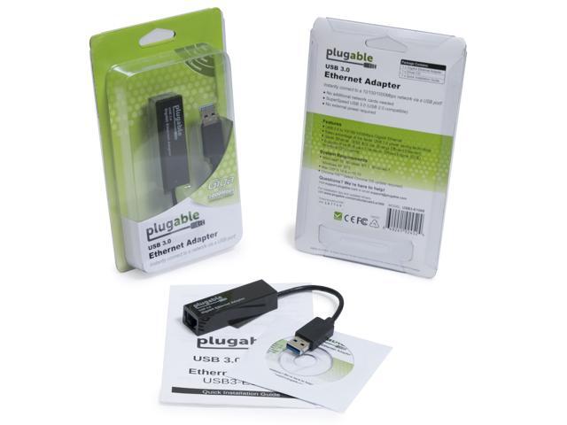 Plugable USB to Ethernet Adapter, USB 3.0 to Gigabit Ethernet - image 6