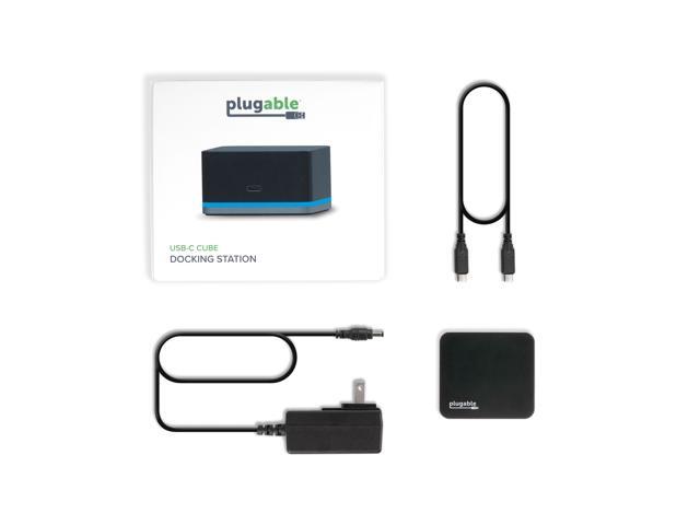 Plugable USB-C Cube Mini Docking Station, Compatible with Thunderbolt 3 Ports and Specific USB-C Systems - image 7